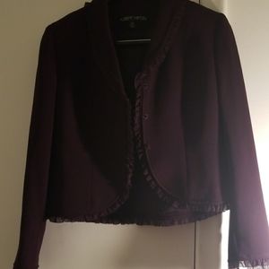 Burgundy Albert Nipon Suit